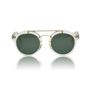 Specs By Lux 'Richie' Sunglasses - Crystal/Gold